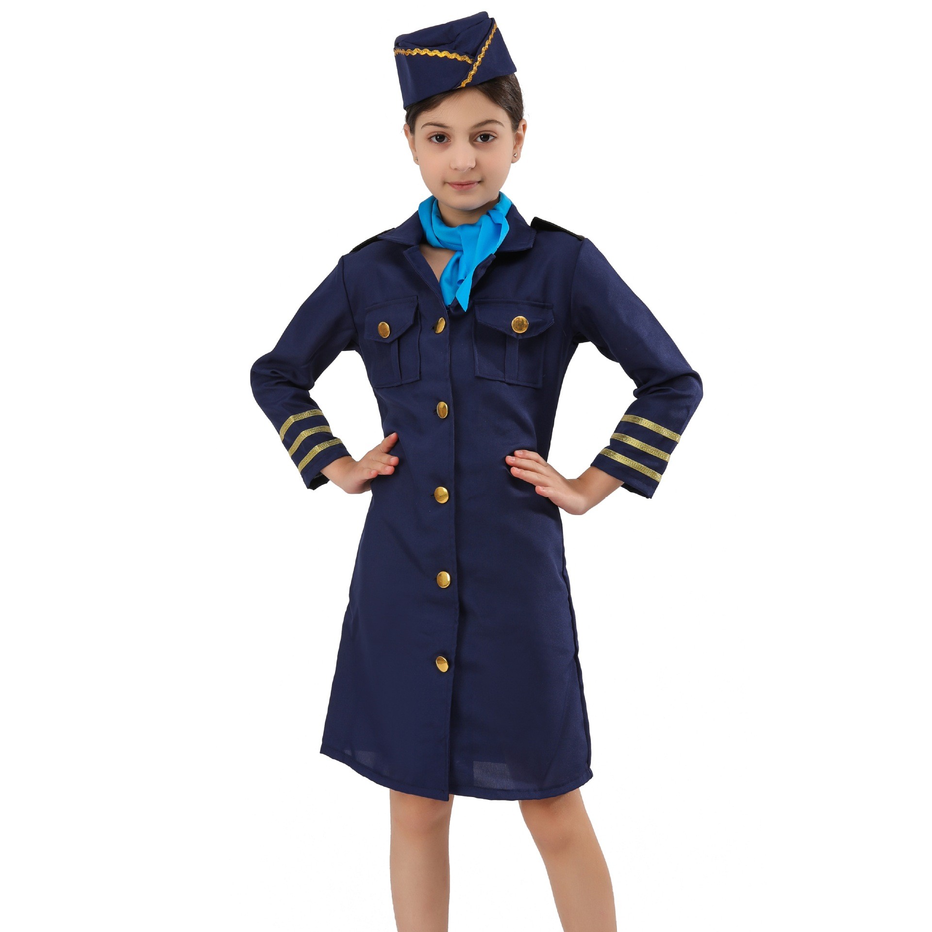 Stewardess performance costume1